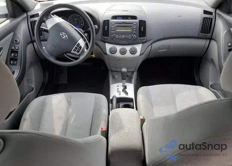 2009 Hyundai Elantra Gls from USA, damaged, VIN KMHDU46D09U726904